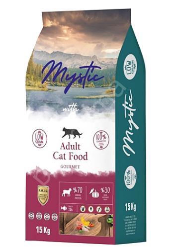 Mystic Adult Cat Food Gourmet (LOW GRAIN)