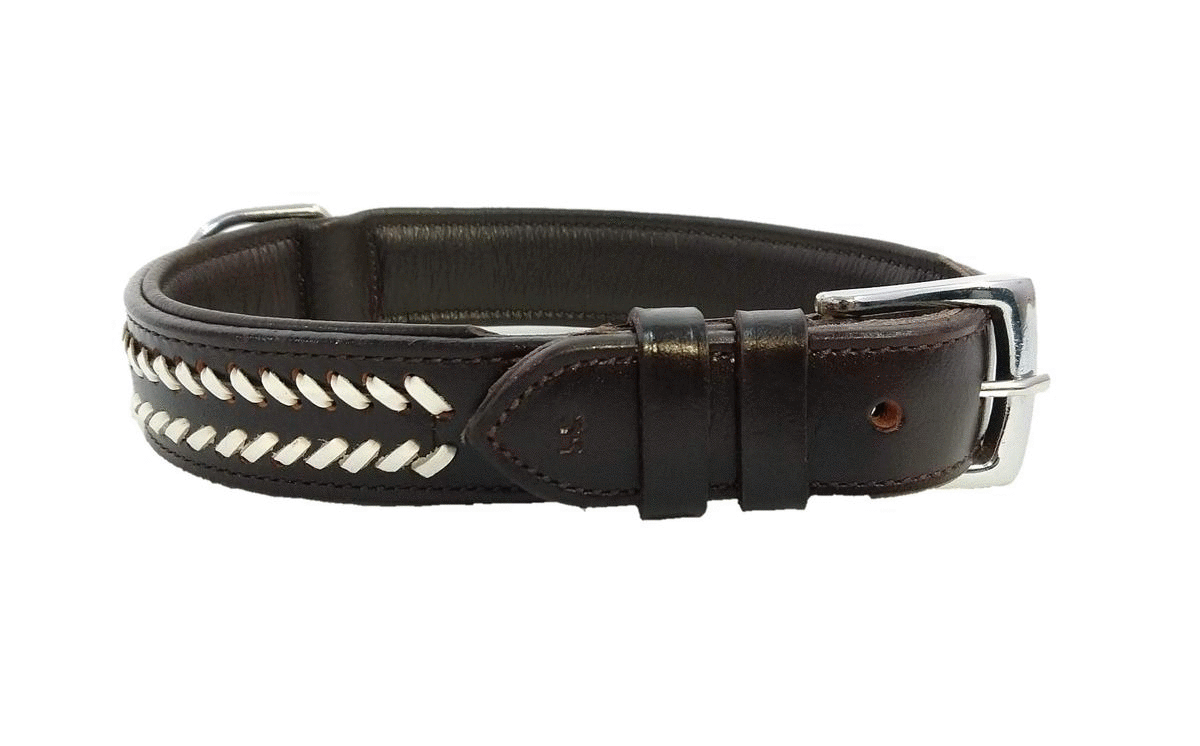 LEATHER DOG COLLAR